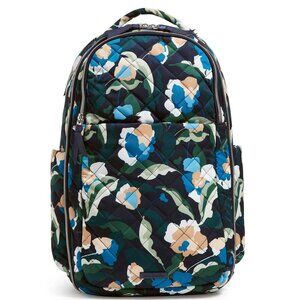 Vera Bradley Immersed Blooms Travel Backpack in Performance Twill
